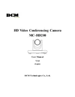 Preview for 1 page of Dcm MC-HD100H User Manual