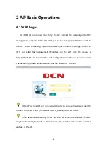 Предварительный просмотр 7 страницы DCN WL8200-XW2 Operation Manual