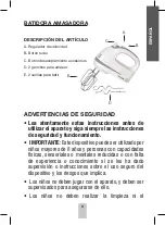 Preview for 3 page of DCOOK 8125001 Instruction Manual