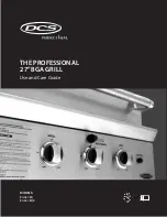 DCS BGA27-BQ Use And Care Manual предпросмотр