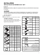 Preview for 7 page of DCS BGB131 Installation, Use And Care Manual