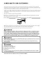 Preview for 3 page of DCS BGB36 Installation Instructions And User Manual