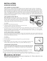 Preview for 12 page of DCS BH1-36R Series Installation Instruction