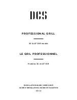 DCS BH1 series Installation Manual/User Manual preview