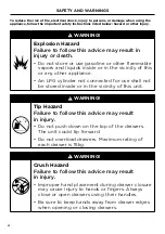 Preview for 4 page of DCS CAD-36 Installation Manual/User Manual