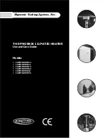 DCS CE-PHFS-DW-BK-L Use And Care Manual preview