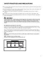 Preview for 7 page of DCS CP-364GD Use And Care Manual