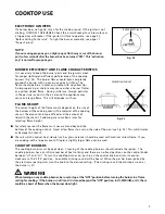 Preview for 11 page of DCS CP-364GD Use And Care Manual