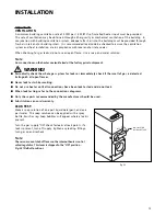 Preview for 15 page of DCS -DRH48N Use And Care And Installation Manual