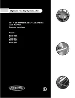 DCS I RGSC-305BL Care And Use Manual предпросмотр