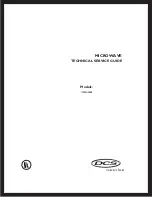 DCS MO-24-SS Technical Service Manual предпросмотр