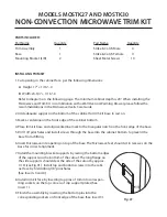 DCS MOSTK30 Use & Care Manual preview