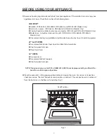 Preview for 8 page of DCS RDS-305 Use And Care Manual