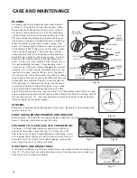 Preview for 28 page of DCS RDT-305 Use And Care Manual