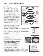 Preview for 65 page of DCS RDT-305 Use And Care Manual