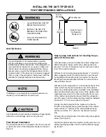 Preview for 6 page of DCS RF24DE Installation, Operation And Maintenance Instructions