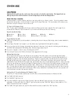 Preview for 19 page of DCS RGT-305 Use And Care Manual