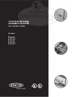 DCS WD-27BK Use And Care Manual предпросмотр