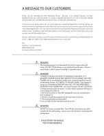 Preview for 2 page of DCS WDI Use And Care Manual