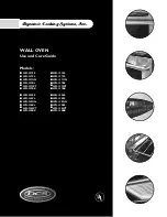 DCS WO-127BK Use And Care Manual предпросмотр