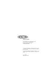 Preview for 26 page of DCS WOS-127 Installation Manual