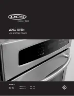 DCS WOS-127 Use And Care Manual предпросмотр