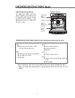 Предварительный просмотр 10 страницы DCS WOS-127 Use And Care Manual