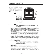 Предварительный просмотр 22 страницы DCS WOS-127 Use And Care Manual