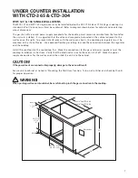 Предварительный просмотр 9 страницы DCS WOT-127 Installation Manual