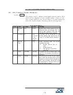 Preview for 156 page of DCT Antares SB User Manual