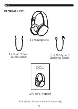 Preview for 12 page of DCU Tecnologic 34152500 User Manual