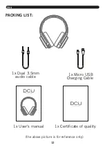 Предварительный просмотр 12 страницы DCU Tecnologic 34152510 User Manual