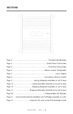 Предварительный просмотр 2 страницы DD Audio ZVL Owner'S Manual