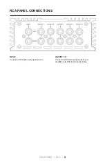 Предварительный просмотр 6 страницы DD Audio ZVL Owner'S Manual