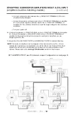 Предварительный просмотр 19 страницы DD Audio ZVL Owner'S Manual