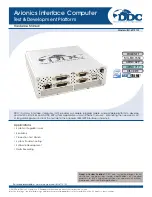 Preview for 1 page of DDC BU-67121W Hardware Manual