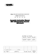 DDK CE01 Assembly & Instruction Manual preview