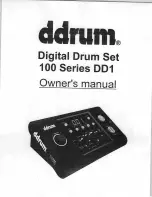 ddrum 100 Series DD1 Owner'S Manual preview