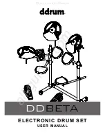 ddrum DD BETA User Manual preview