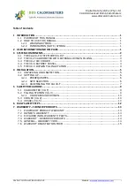 Предварительный просмотр 2 страницы DDS Calorimeters CAL3K 3K-F Installation Manual