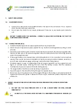 Предварительный просмотр 11 страницы DDS Calorimeters CAL3K 3K-F Installation Manual