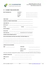 Предварительный просмотр 17 страницы DDS Calorimeters CAL3K 3K-F Installation Manual