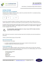 Предварительный просмотр 12 страницы DDS Calorimeters CAL3K-A Installation Manual