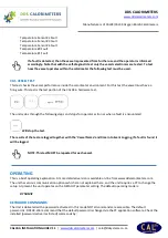 Preview for 13 page of DDS Calorimeters CAL3K-A Installation Manual