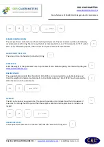 Preview for 15 page of DDS Calorimeters CAL3K-A Installation Manual