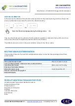 Preview for 19 page of DDS Calorimeters CAL3K-A Installation Manual