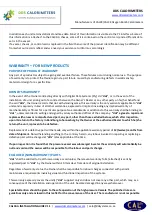 Preview for 20 page of DDS Calorimeters CAL3K-A Installation Manual