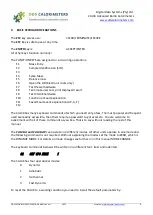 Предварительный просмотр 10 страницы DDS Calorimeters CAL3K Series Operation Manual