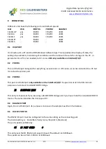 Предварительный просмотр 16 страницы DDS Calorimeters CAL3K Series Operation Manual