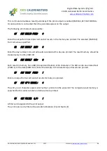 Preview for 19 page of DDS Calorimeters CAL3K Series Operation Manual